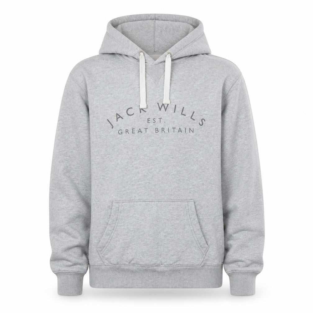 Mens UK Size S Jack Wills Grey Pullover Hoodie