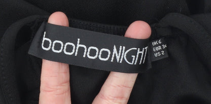 Womens UK Size 6 Boohoo Night Bodycon Dress