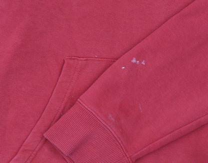 Mens UK Size M FILA Red Pullover Hoodie