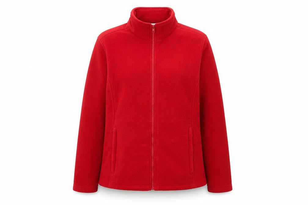 Womens UK Size 12 Damart Red Basic Jacket