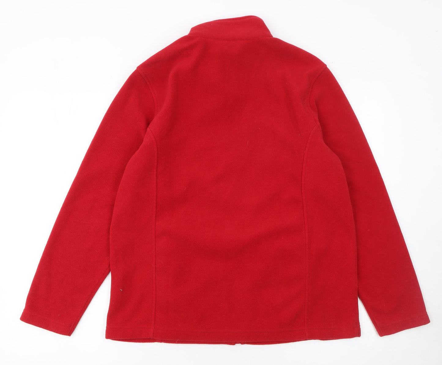 Womens UK Size 12 Damart Red Basic Jacket