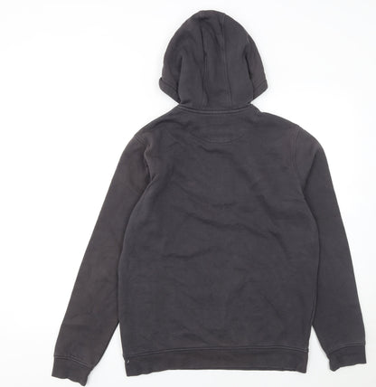 Mens UK Size S U.S. Polo Assn. Black 1/2 Zip Hoodie
