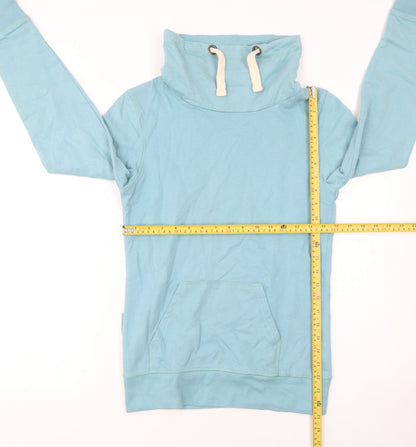 Womens UK Size 8 Mountain Warehouse Blue Pullover Hoodie