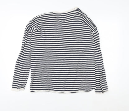 Womens UK Size L H&M Blue Pullover Jumper