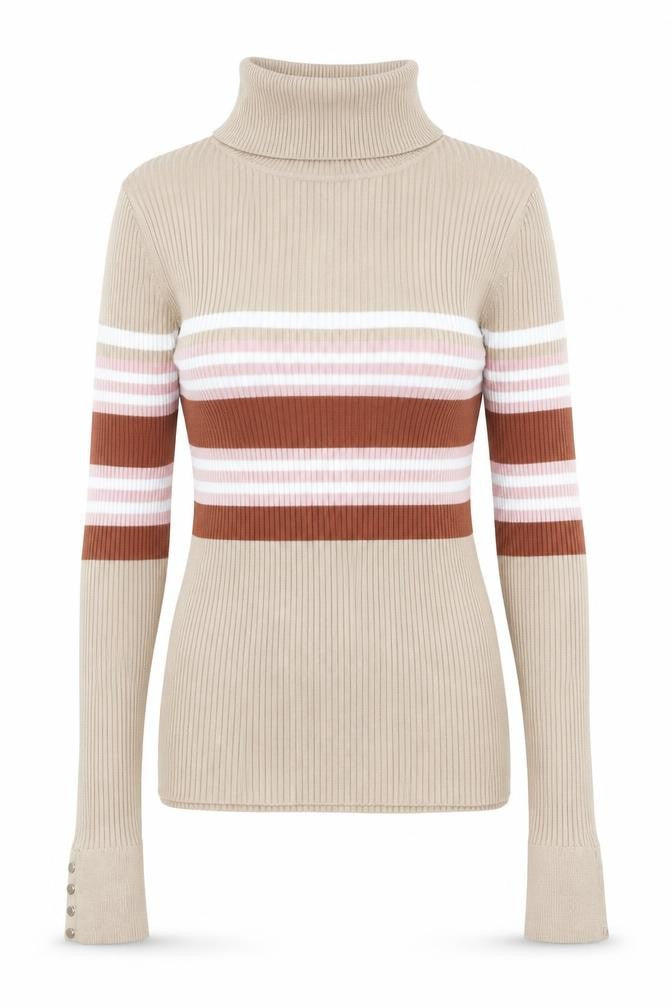 Womens UK Size 14 New Look Beige Pullover Sweatshirt