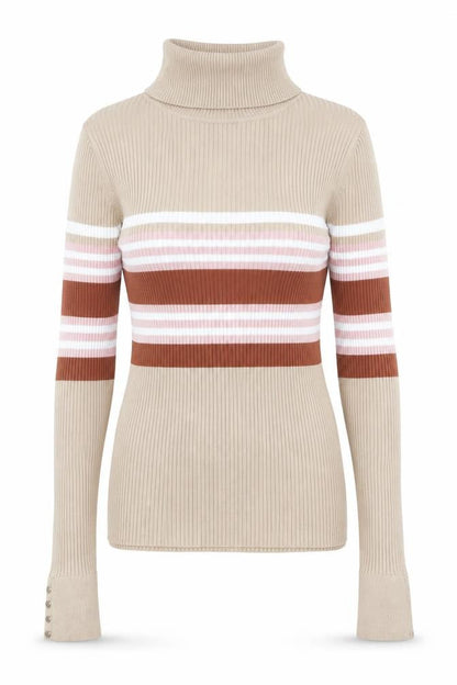 Womens UK Size 14 New Look Beige Pullover Sweatshirt