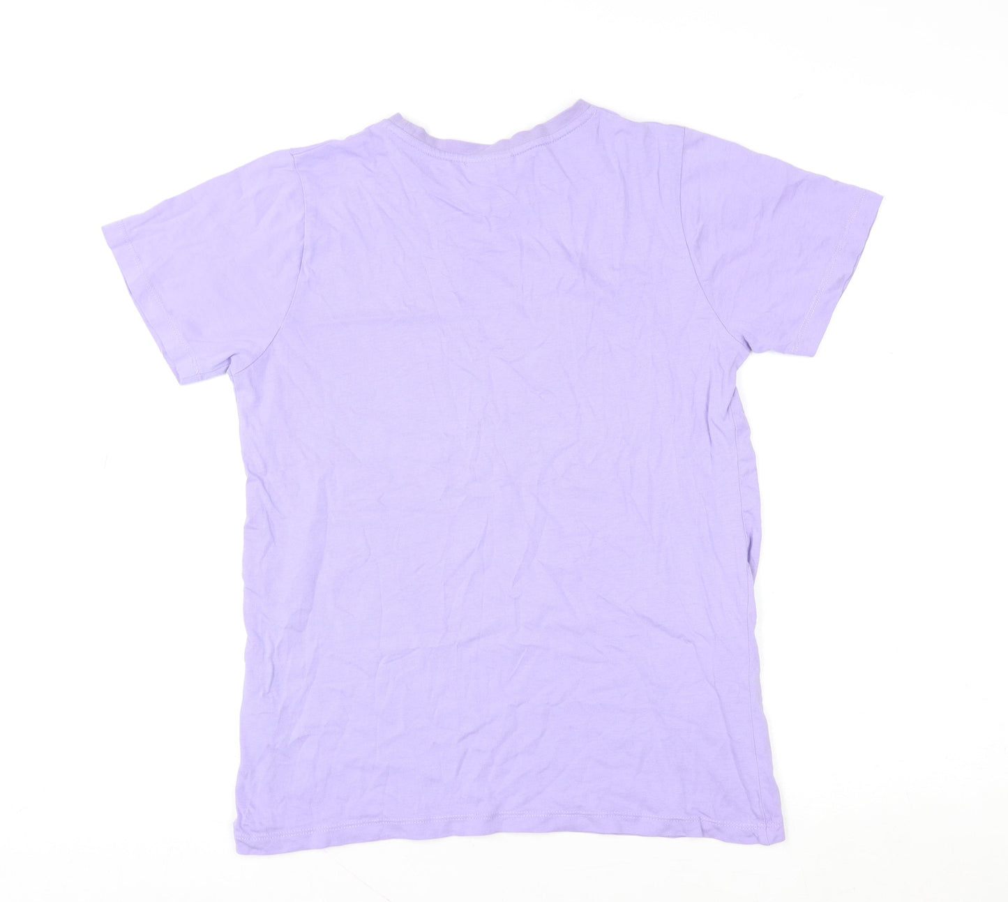 Teens UK Size 13/14 ellesse Purple Basic T-Shirt