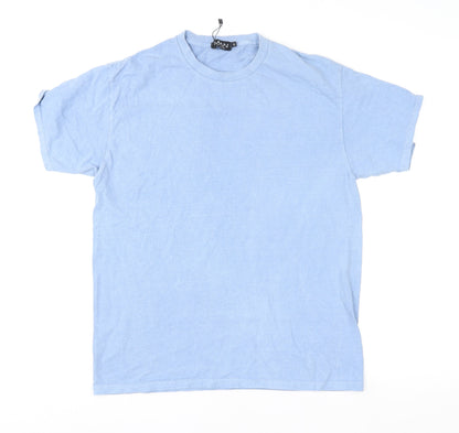 Mens UK Size S BoohooMAN Blue  T-Shirt