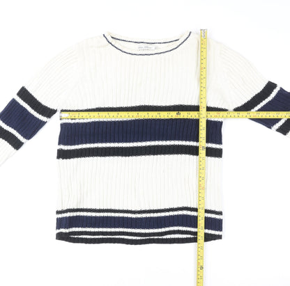 Womens UK Size M Zara Multicoloured Pullover Sweatshirt