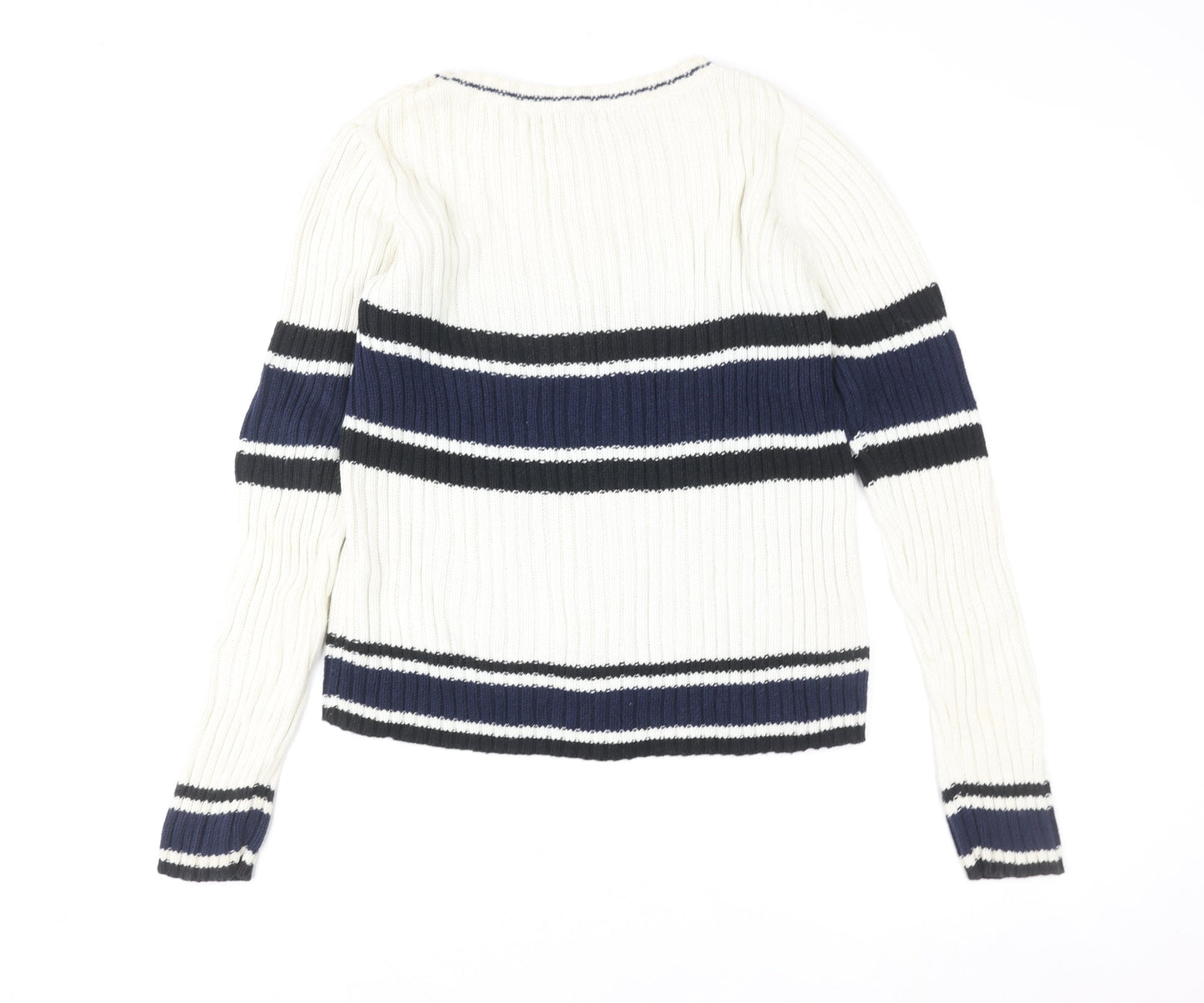 Womens UK Size M Zara Multicoloured Pullover Sweatshirt