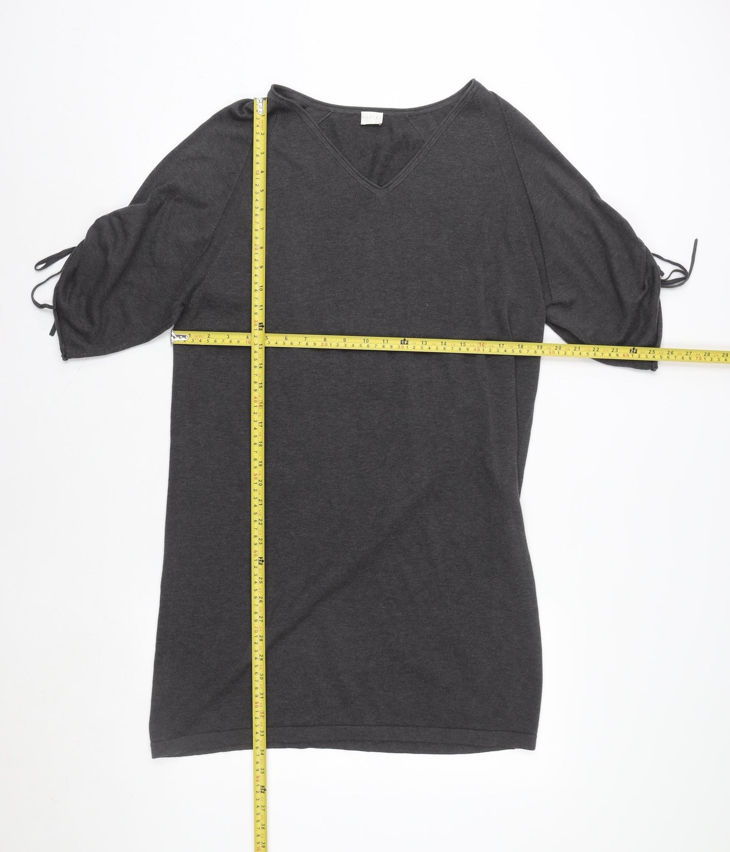Womens UK Size 10 Poetry T-Shirt Dress