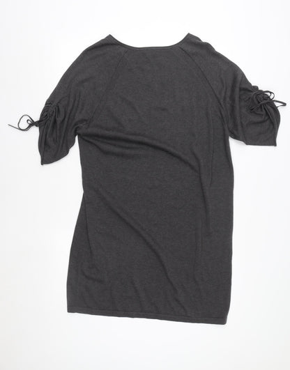 Womens UK Size 10 Poetry T-Shirt Dress