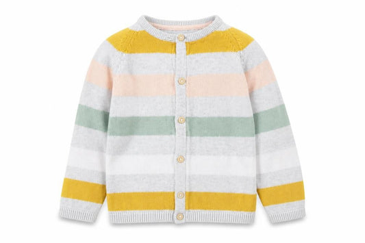 Girls UK Size 2 Years H&M Multicoloured Cardigan Jumper