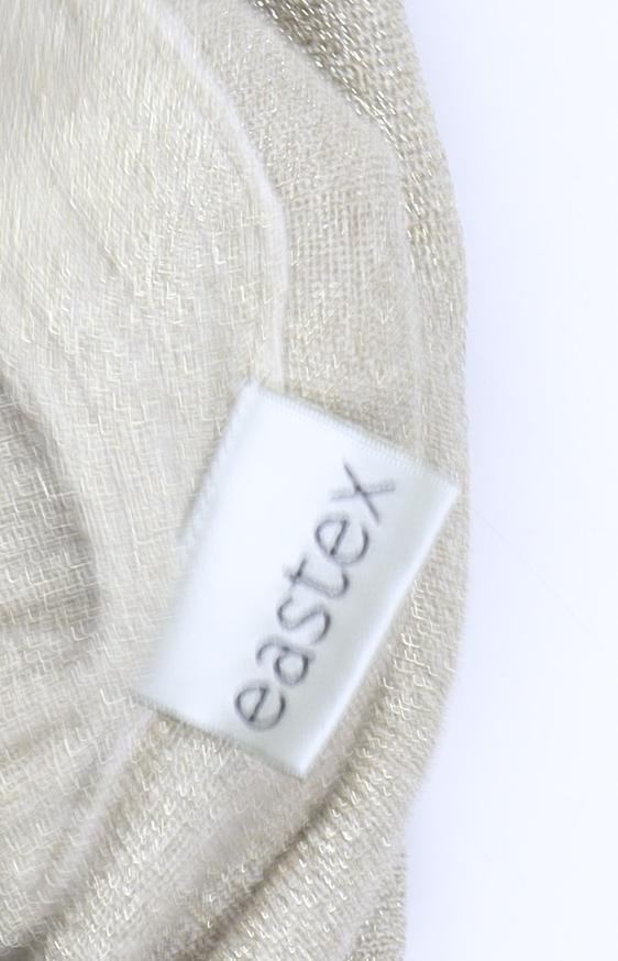 Womens UK Size 14 Eastex Beige Cardigan Jumper