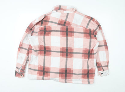 Womens UK Size M Quiz Pink Shacket