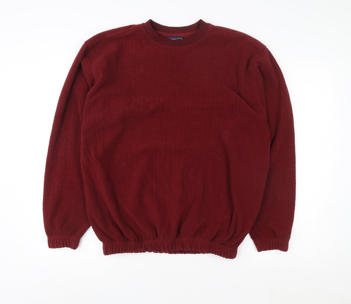 Mens UK Size M Hippo Red Pullover Sweatshirt