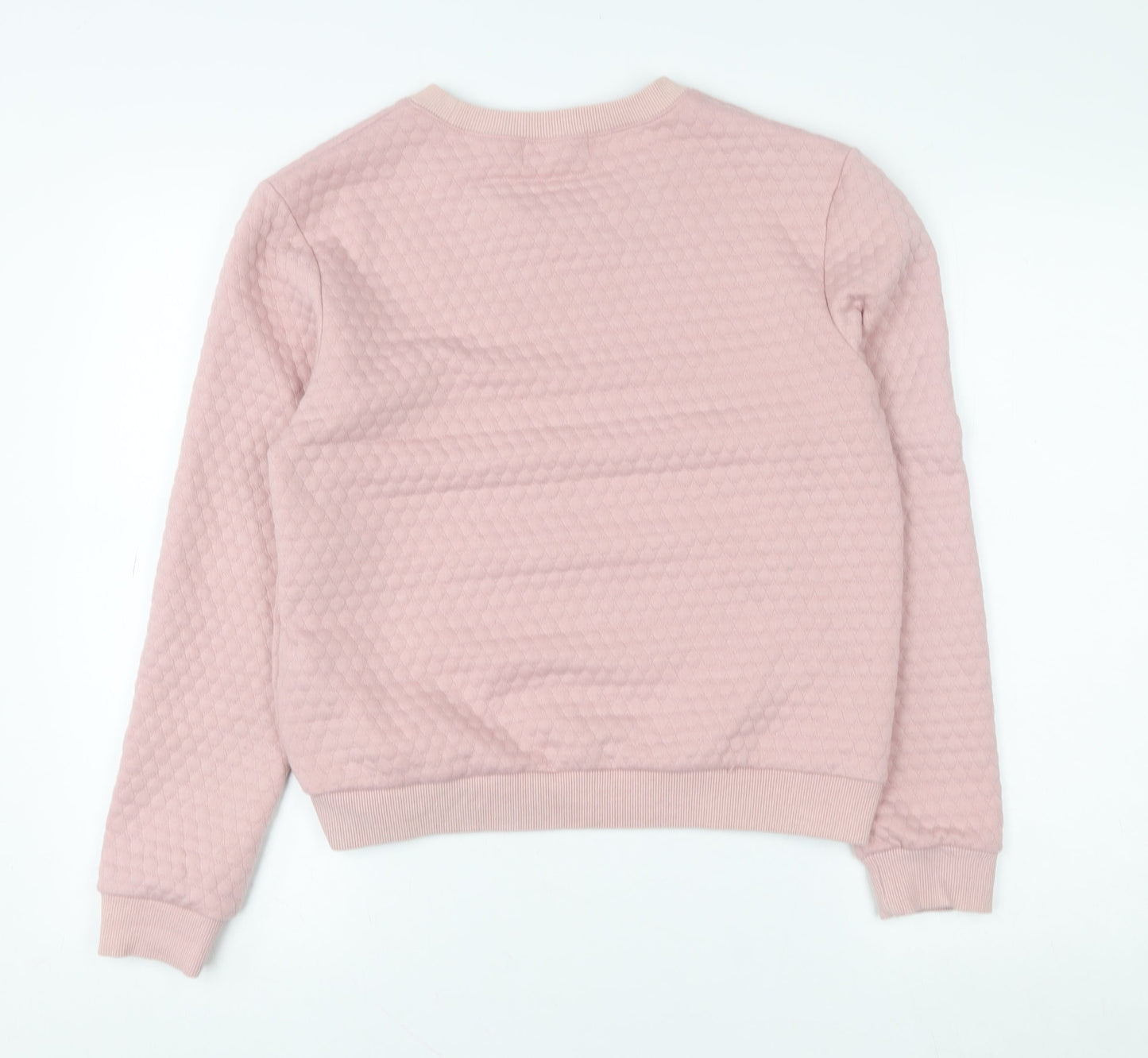 Womens UK Size 10 Louche Pink Pullover Sweatshirt
