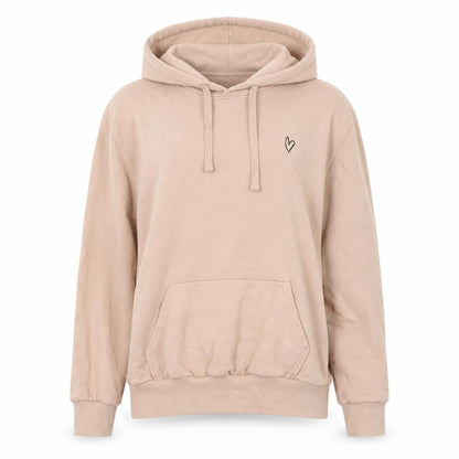 Womens UK Size XS H&M Beige Pullover Hoodie