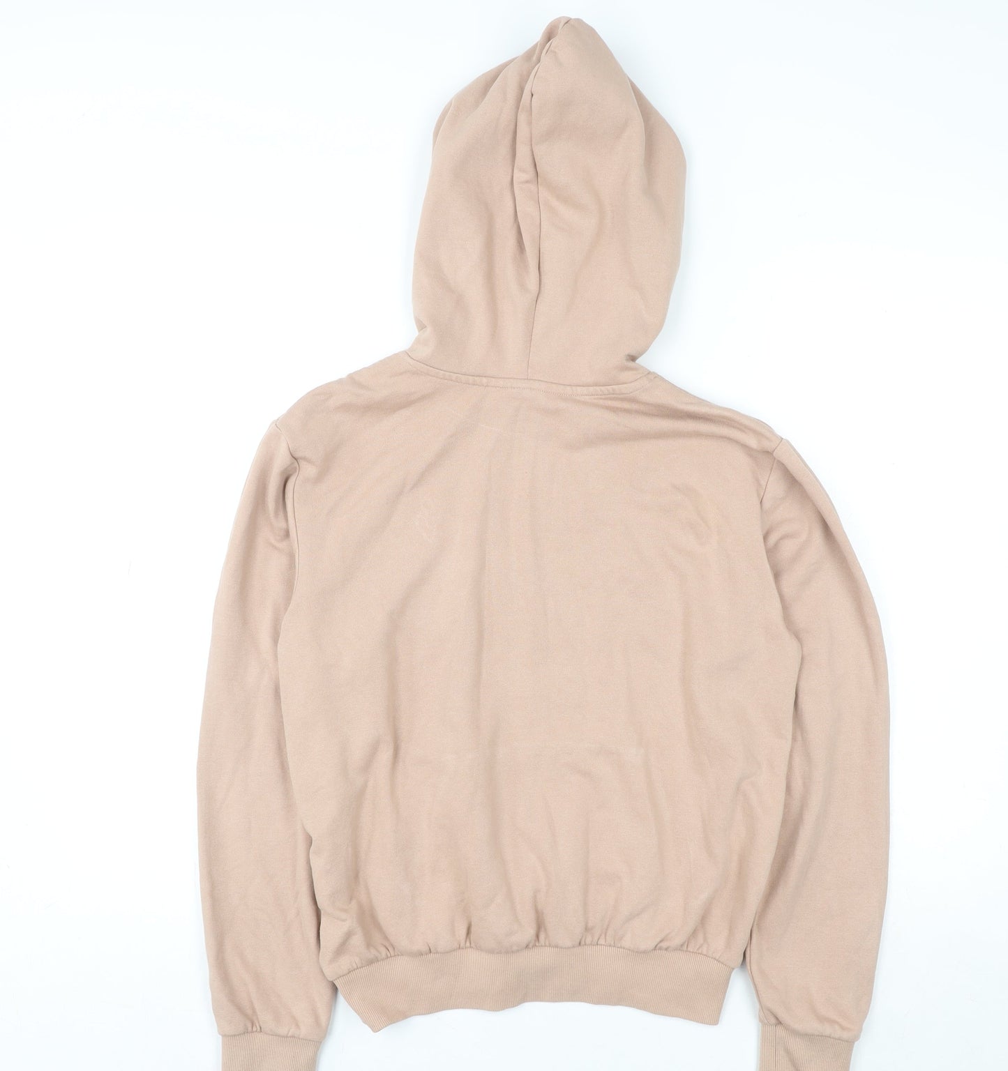 Womens UK Size XS H&M Beige Pullover Hoodie