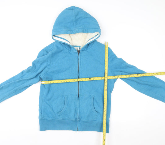 Womens UK Size 14 Hollister Blue Basic Jacket