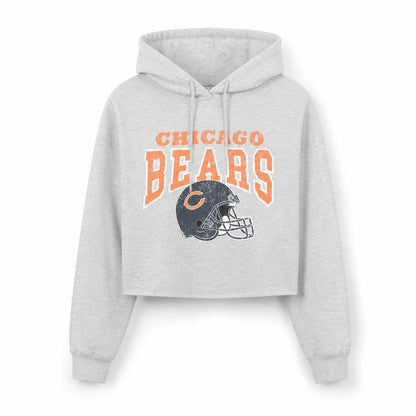 Womens UK Size M NFL Grey Pullover Hoodie