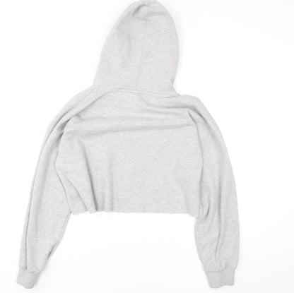 Womens UK Size M NFL Grey Pullover Hoodie