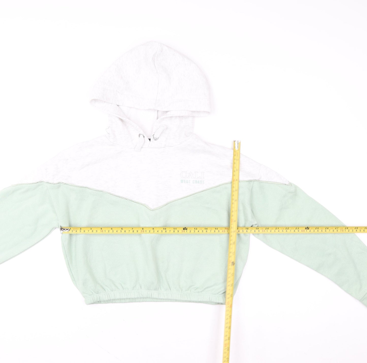 Girls UK Size 12-13 Years New Look Green Pullover Hoodie