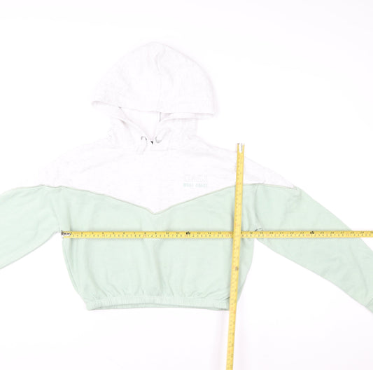Girls UK Size 12-13 Years New Look Green Pullover Hoodie