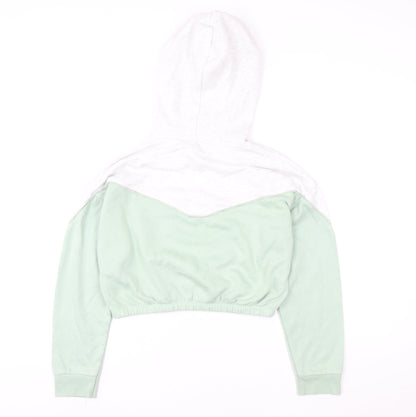Girls UK Size 12-13 Years New Look Green Pullover Hoodie