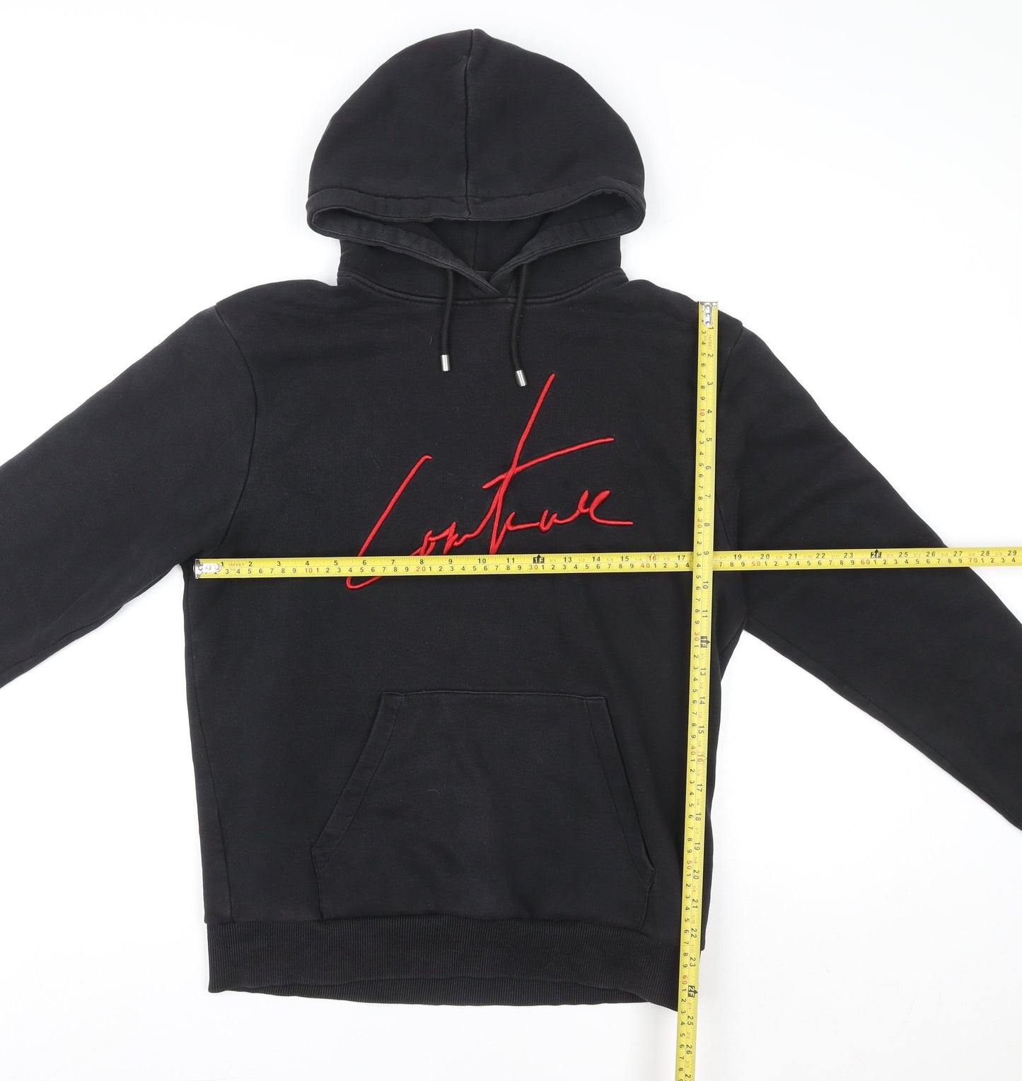 Womens UK Size M The Couture Club Black Pullover Hoodie