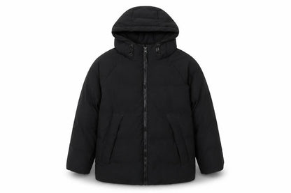 Girls UK Size 7-8 Years F&F Black Puffer Jacket