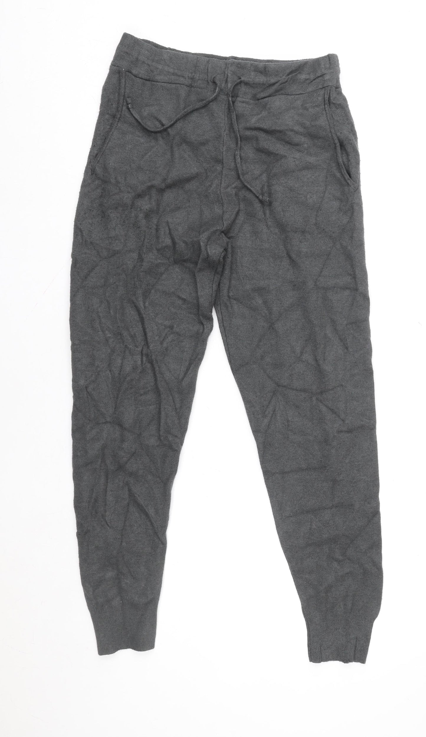 Womens UK Size M Zara Regular Fit Jogger Grey Trousers