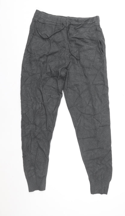 Womens UK Size M Zara Regular Fit Jogger Grey Trousers