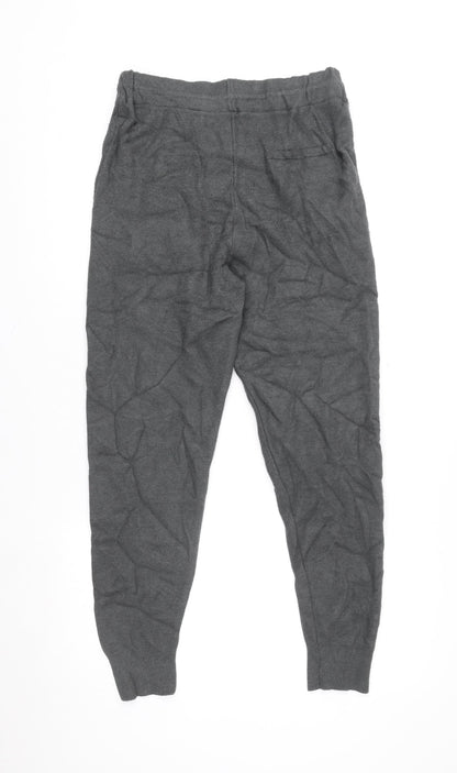 Womens UK Size M Zara Regular Fit Jogger Grey Trousers