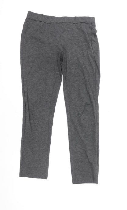 Womens UK Size M Kelly & Grace Regular Fit Jogger Grey Trousers