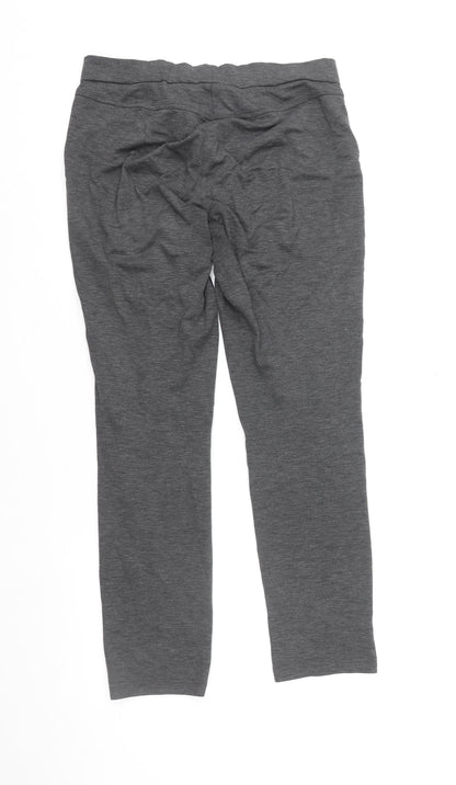 Womens UK Size M Kelly & Grace Regular Fit Jogger Grey Trousers