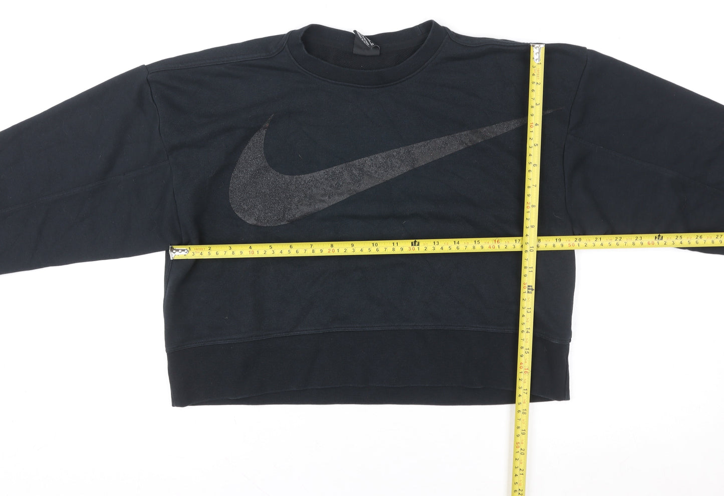 Womens UK Size XS Nike Black Pullover Sweatshirt