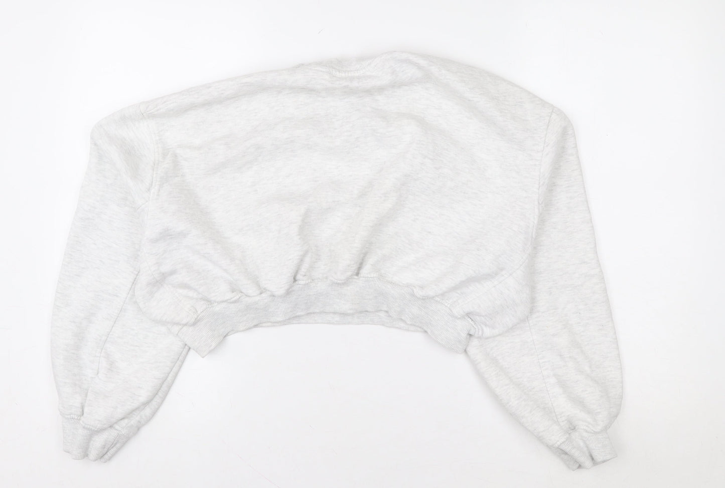 Womens UK Size M Zara Grey Pullover Sweatshirt
