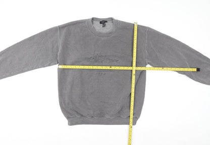 Womens UK Size XS New Look Grey Pullover Sweatshirt