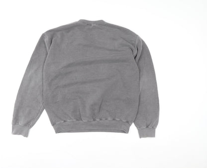 Womens UK Size XS New Look Grey Pullover Sweatshirt