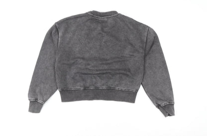 Primark Girls Grey Mickey Mouse Pullover Sweatshirt 10-11 Years Disney 146cm
