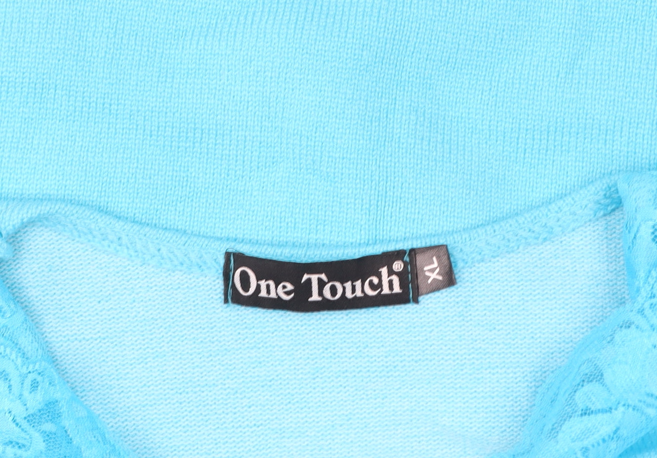 Womens UK Size XL One Touch Blue Camisole Blouse