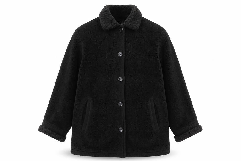 Mens UK Size XS Forecaster Black Overcoat