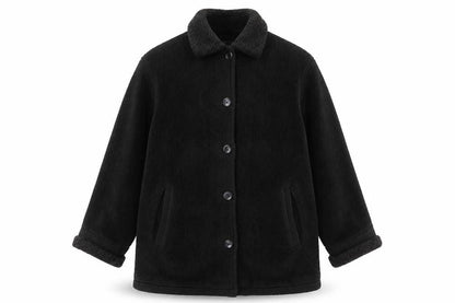 Mens UK Size XS Forecaster Black Overcoat