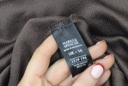 Womens UK Size 14 Marks and Spencer Shirt Dress