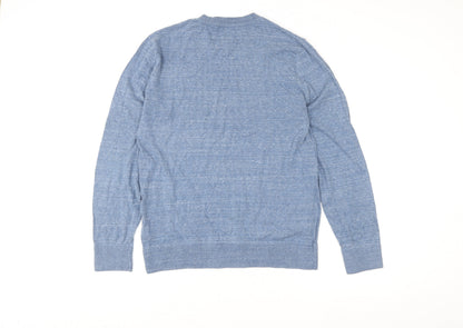 Mens UK Size M Gap Blue Pullover Sweatshirt