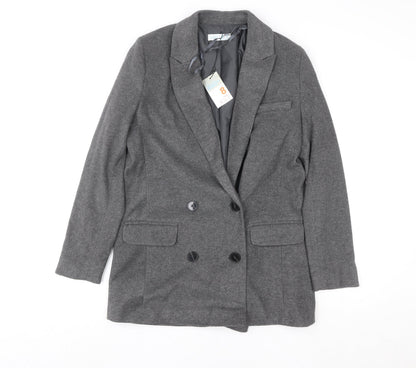 Womens UK Size 8 Primark Grey Basic Jacket