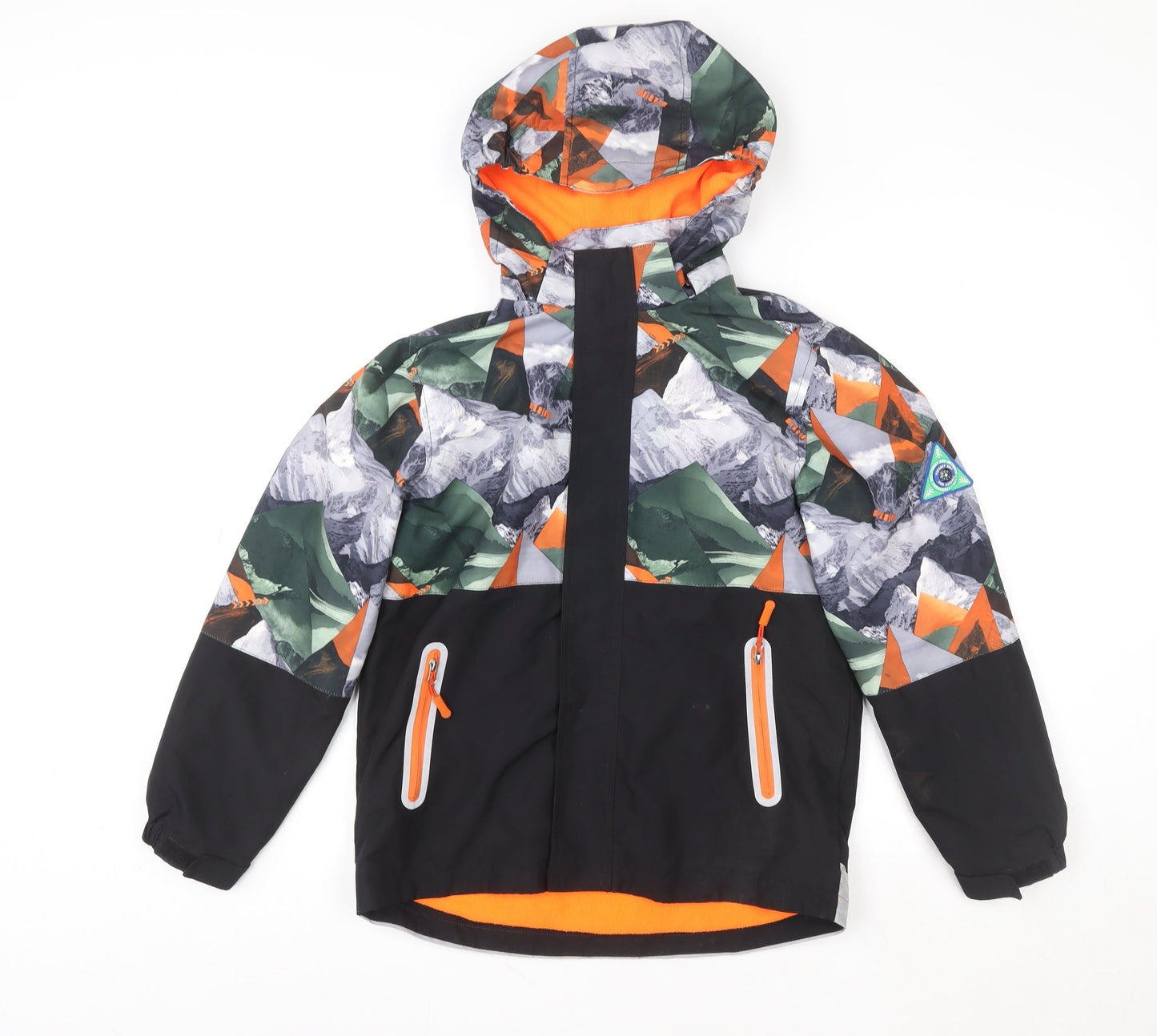 Boys UK Size 11-12 Years Rocco Multicoloured Puffer Jacket