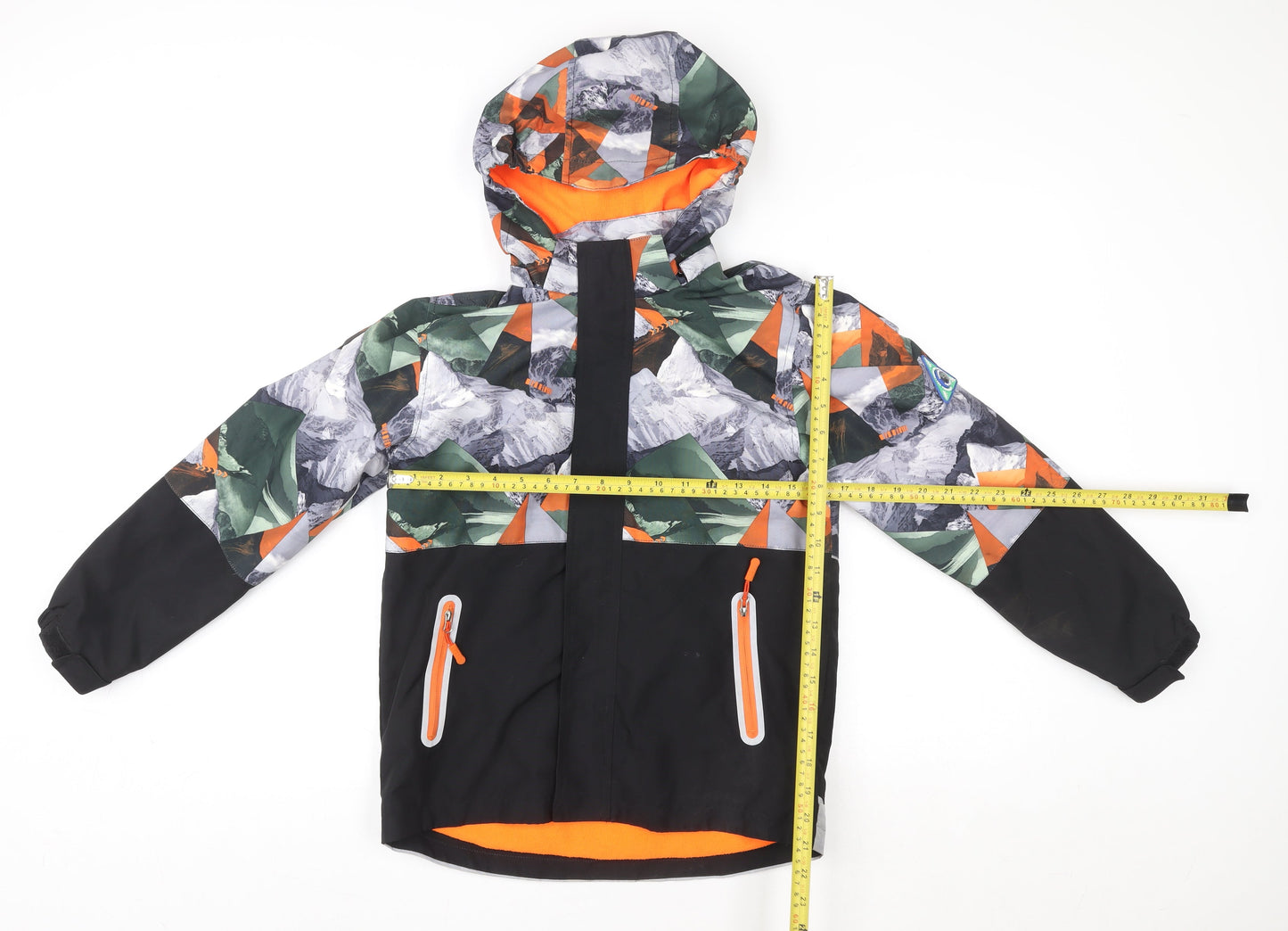 Boys UK Size 11-12 Years Rocco Multicoloured Puffer Jacket