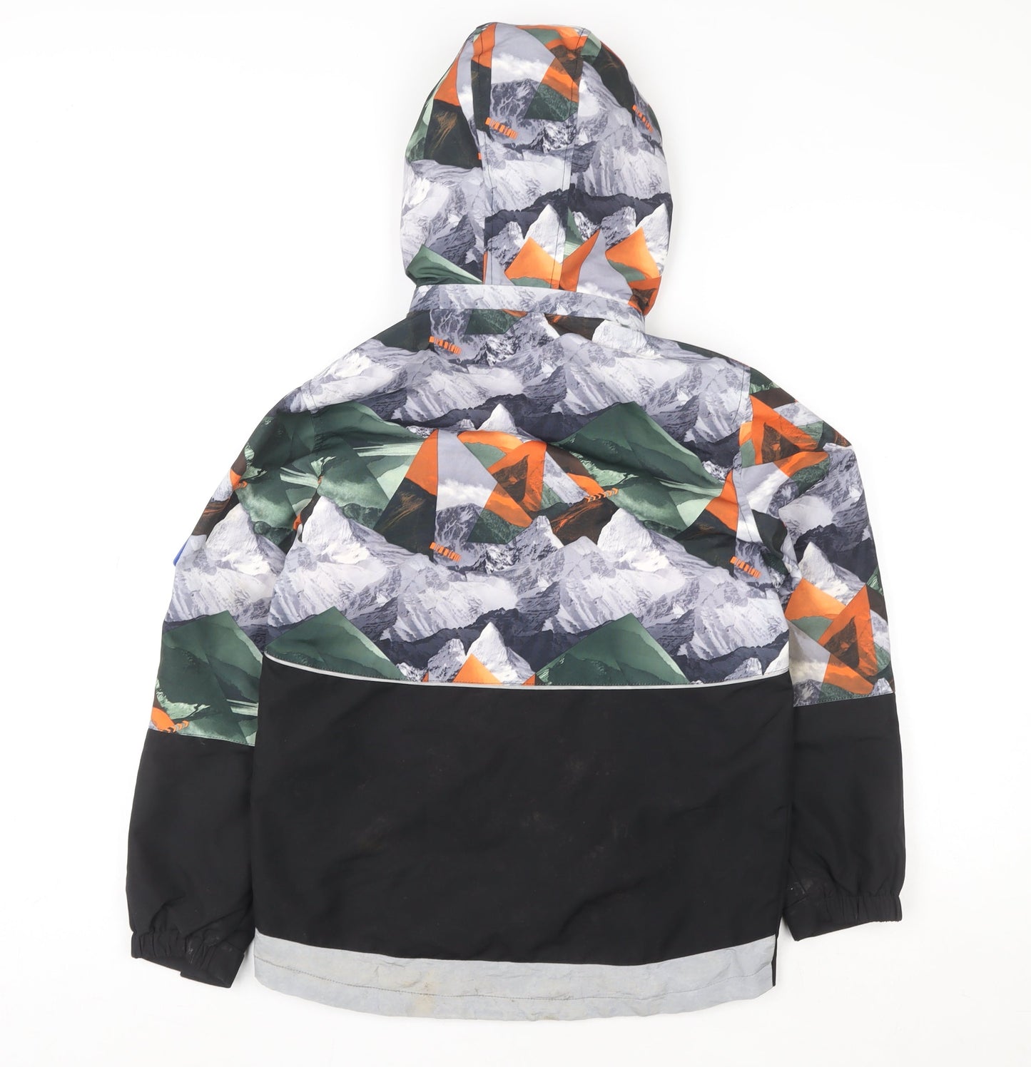 Boys UK Size 11-12 Years Rocco Multicoloured Puffer Jacket